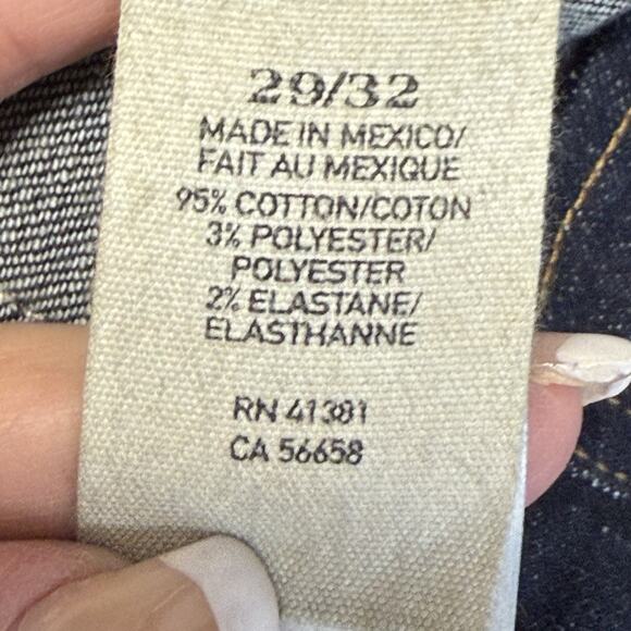 Denim & Supply Ralph Lauren Skinny Jeans Women’s 29x32 Blue Dark Wash Stretch - Picture 8 of 10